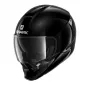 Κράνος μηχανής SHARK EVOJET BLACK GLOSS FLIP UP - MODULAR thumb