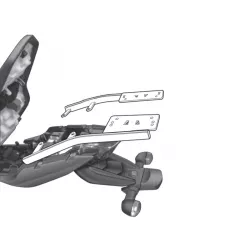 Σχάρα για κεντρική βαλίτσα SHAD Y0XJ69ST Σχάρα για κεντρική βαλίτσα SHAD Y0XJ69ST