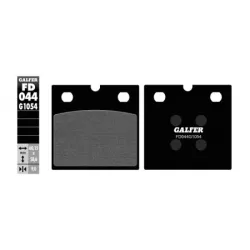 Τακάκια μοτοσυκλέτας Εμπρός / Πίσω Galfer SEMI METAL FD044G1054 Τακάκια μοτοσυκλέτας Εμπρός / Πίσω Galfer SEMI METAL FD044G1054