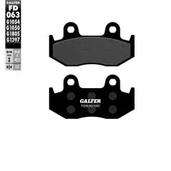 Τακάκια μοτοσυκλέτας Εμπρός / Πίσω Galfer SCOOTER FD063G1050 Τακάκια μοτοσυκλέτας Εμπρός / Πίσω Galfer SCOOTER FD063G1050