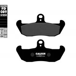 Τακάκια μοτοσυκλέτας Εμπρός Galfer SEMI METAL FD089G1054 Τακάκια μοτοσυκλέτας Εμπρός Galfer SEMI METAL FD089G1054