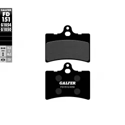 Τακάκια μοτοσυκλέτας Εμπρός  / Πίσω Galfer SCOOTER FD151G1050