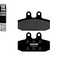 Τακάκια  μοτοσυκλέτας Εμπρός Galfer SEMI METAL FD195G1054 Τακάκια  μοτοσυκλέτας Εμπρός Galfer SEMI METAL FD195G1054