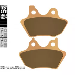 Τακάκια μοτοσυκλέτας Εμπρός / Πίσω Galfer SINTERED COMPOUND FD375G1370 Τακάκια μοτοσυκλέτας Εμπρός / Πίσω Galfer SINTERED COMPOUND FD375G1370