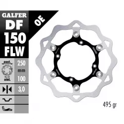 Δισκόπλακα μοτοσυκλέτας πίσω GALFER πλευστή 250x3mm DF150FLW Δισκόπλακα μοτοσυκλέτας πίσω GALFER πλευστή 250x3mm DF150FLW