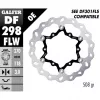 Δισκόπλακα μοτοσυκλέτας πίσω GALFER πλευστή 270x3mm DF298FLW