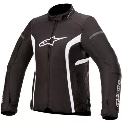 Γυναικείο μπουφάν μηχανής ALPINESTARS STELLA T-KIRA V2 WATERPROOF BLACK/WHITE