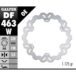 Δισκόπλακα μοτοσυκλέτας εμπρός Galfer WAVE FIXED  DISC WAVE FIXEDDF463W Δισκόπλακα μοτοσυκλέτας εμπρός Galfer WAVE FIXED  DISC WAVE FIXEDDF463W