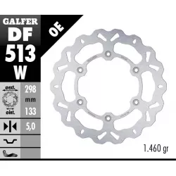 Πίσω δισκόπλακα μοτοσυκλέτας Galfer WAVE FIXED  DISC WAVE FIXED 298x5mm DF513W Πίσω δισκόπλακα μοτοσυκλέτας Galfer WAVE FIXED  DISC WAVE FIXED 298x5mm DF513W