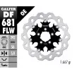 Δισκόπλακα μοτοσυκλέτας πίσω GALFER πλευστή 292x5mm DF681FLW thumb