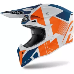 Κράνος μηχανής motocross AIROH WRAAP RAZE ORANGE MATT Κράνος μηχανής motocross AIROH WRAAP RAZE ORANGE MATT