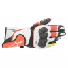 Γάντια μηχανής ALPINESTARS SP-2 V3 WHITE/RED