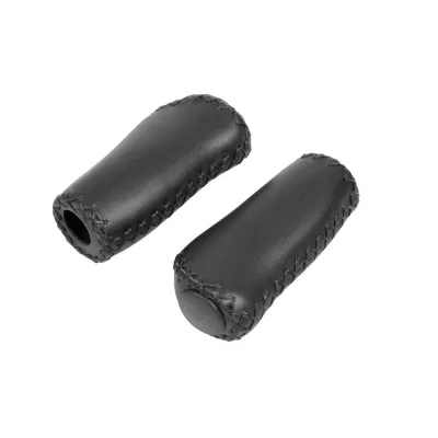 Χειρολαβές μοτοσυκλέτας Vintage Black - 92+92mm 92808