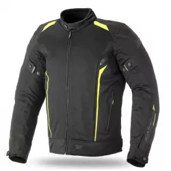 Μπουφάν μηχανής 70 DEGREES TOURING BLACK/FLUO YELLOW Μπουφάν μηχανής 70 DEGREES TOURING BLACK/FLUO YELLOW