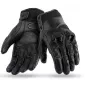 Δερμάτινα γάντια μηχανής 70 DEGREES WINTER URBAN BLACK thumb