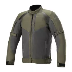 Μπουφάν μηχανής ALPINESTARS HEADLANDS DRYSTAR ΜΑΥΡΟ/ΠΡΑΣΙΝΟ