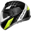 Κράνος μηχανής SCHUBERTH C4 PRO CARBON AVIO YELLOW FLIP-UP thumb