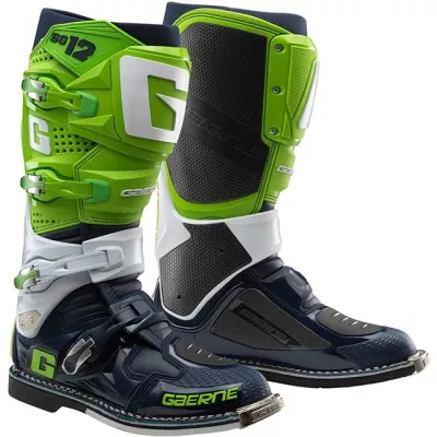 Μπότες μηχανής motocross GAERNE SG-12 GREEN