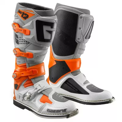 Μπότες μηχανής motocross GAERNE SG-12 ORANGE GREY