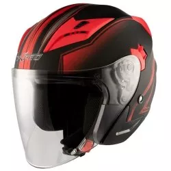 Κράνος μηχανής A-PRO YORK ΜΑΤ ΚΟΚΚΙΝΟ JET-OPEN FACE Κράνος μηχανής A-PRO YORK ΜΑΤ ΚΟΚΚΙΝΟ JET-OPEN FACE