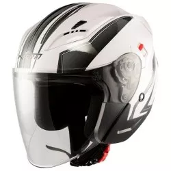 Κράνος μηχανής A-PRO YORK ΑΣΠΡΟ/ΓΚΡΙ JET-OPEN FACE Κράνος μηχανής A-PRO YORK ΑΣΠΡΟ/ΓΚΡΙ JET-OPEN FACE