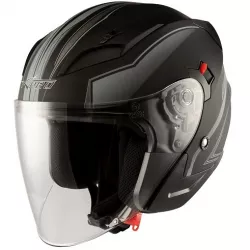 Κράνος μηχανής A-PRO YORK ΜΑΤ ΑΣΗΜΙ JET-OPEN FACE Κράνος μηχανής A-PRO YORK ΜΑΤ ΑΣΗΜΙ JET-OPEN FACE