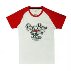 Κοντομάνικο μπλουζάκι Rusty Pistons RPTSW37 White/Red Κοντομάνικο μπλουζάκι Rusty Pistons RPTSW37 White/Red