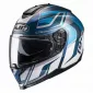 Κράνος μηχανής HJC C70 LANTIC WHITE BLUE thumb