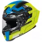 Κράνος μηχανής AIROH GP550 S CHALLENGE BLUE/YELLOW MATT thumb