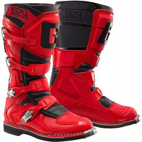 Μπότες μηχανής motocross GAERNE GX1 BLACK/RED Μπότες μηχανής motocross GAERNE GX1 BLACK/RED