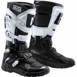 Μπότες μηχανής motocross GAERNE GX1 EVO BLACK/WHITE Μπότες μηχανής motocross GAERNE GX1 EVO BLACK/WHITE