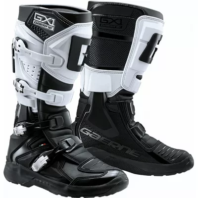 Μπότες μηχανής motocross GAERNE GX1 EVO BLACK/WHITE