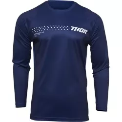 Μπλούζα μηχανής THOR SECTOR MINIMAL NAVY Μπλούζα μηχανής THOR SECTOR MINIMAL NAVY