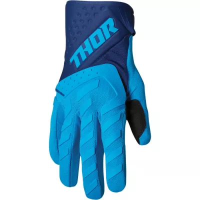 Γάντια μηχανής motocross THOR SPECTRUM BLUE/NAVY