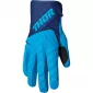Γάντια μηχανής motocross THOR SPECTRUM BLUE/NAVY thumb