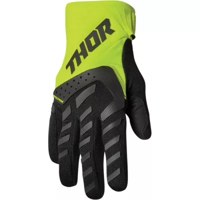 Γάντια μηχανής THOR SPECTRUM BLACK/ACID Γάντια μηχανής THOR SPECTRUM BLACK/ACID