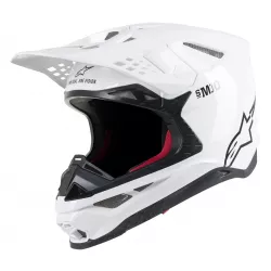 Κράνος μηχανής ALPINESTARS SM10 ΑΣΠΡΟ Κράνος μηχανής ALPINESTARS SM10 ΑΣΠΡΟ