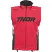 Γιλέκο μηχανής THOR WARM UP VEST ΚΟΚΚΙΝΟ/ΜΑΥΡΟ thumb