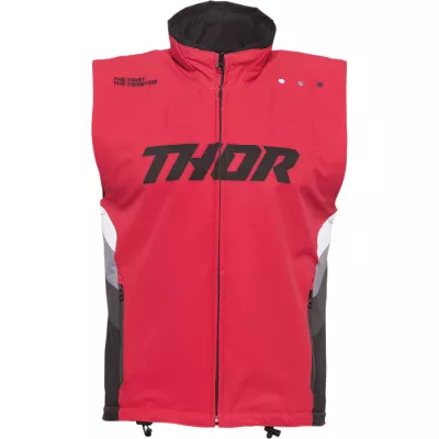 Γιλέκο μηχανής THOR WARM UP VEST ΚΟΚΚΙΝΟ/ΜΑΥΡΟ Γιλέκο μηχανής THOR WARM UP VEST ΚΟΚΚΙΝΟ/ΜΑΥΡΟ