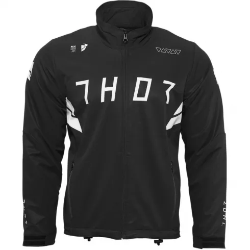 Μπουφάν μηχανής Enduro THOR WARM UP JACKET ΜΑΥΡΟ/ΑΣΠΡΟ Μπουφάν μηχανής Enduro THOR WARM UP JACKET ΜΑΥΡΟ/ΑΣΠΡΟ