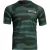 Μπλούζα ποδηλασίας THOR ASSIST CAMO GREEN Μπλούζα ποδηλασίας THOR ASSIST CAMO GREEN