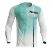 Μπλούζα μηχανής THOR PRIME TECH WHITE/TEAL Μπλούζα μηχανής THOR PRIME TECH WHITE/TEAL thumb