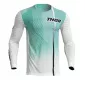 Μπλούζα μηχανής THOR PRIME TECH WHITE/TEAL thumb