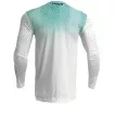 Μπλούζα μηχανής THOR PRIME TECH WHITE/TEAL Μπλούζα μηχανής THOR PRIME TECH WHITE/TEAL thumb