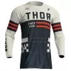 Μπλούζα μηχανής THOR PULSE COMBAT MIDNIGHT/VINTAGE WHITE