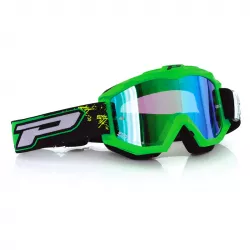 Μάσκα μηχανής motocross PROGRIP 3200 MIRROR ΠΡΑΣΙΝΟ/ΜΠΛΕ Μάσκα μηχανής motocross PROGRIP 3200 MIRROR ΠΡΑΣΙΝΟ/ΜΠΛΕ