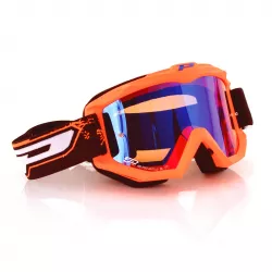 Μάσκα μηχανής motocross PROGRIP 3200 MIRROR ΠΟΡΤΟΚΑΛΙ/ΜΠΛΕ Μάσκα μηχανής motocross PROGRIP 3200 MIRROR ΠΟΡΤΟΚΑΛΙ/ΜΠΛΕ