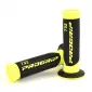 Χειρολαβές μοτοσυκλέτας PROGRIP Double Density 732 BK/FL YELLOW OPEN END thumb