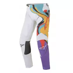Παντελόνι μηχανής ALPINESTARS Race Tech Flagship WHITE/MULTI Παντελόνι μηχανής ALPINESTARS Race Tech Flagship WHITE/MULTI