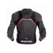 Δερμάτινο μπουφάν μηχανής RICHA MUGELLO II ΜΑΥΡΟ/ΚΟΚΚΙΝΟ thumb